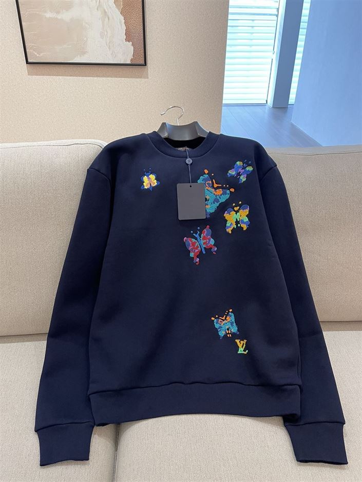 LOUIS VUITTON BUTTERFLIES CREWNECK SWEATSHIRT – LVH039