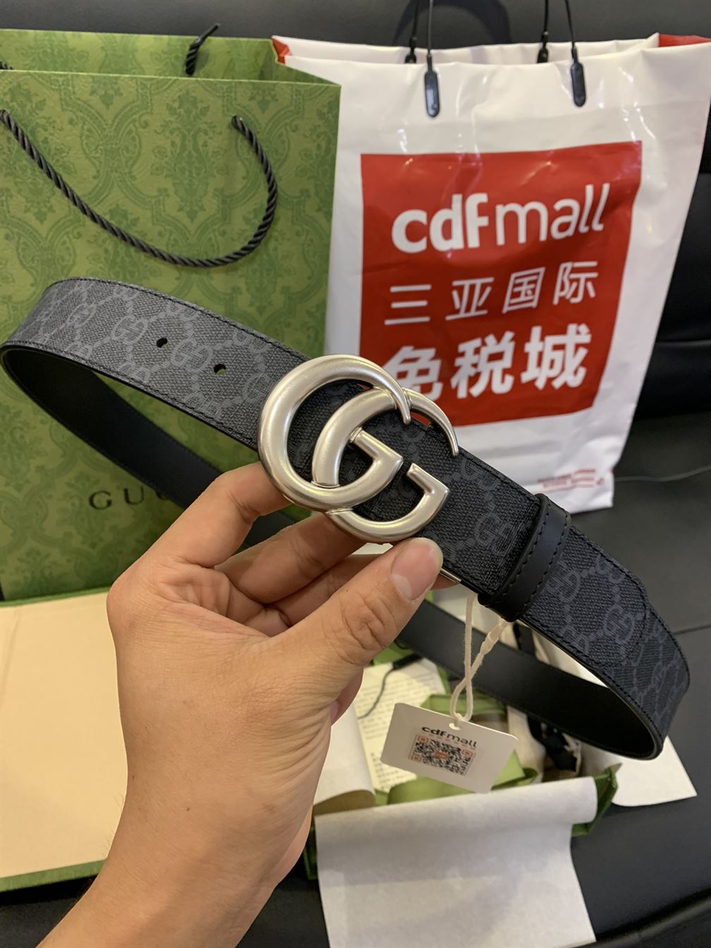 GUCCI GG MARMONT REVERSIBLE BELT – GB008