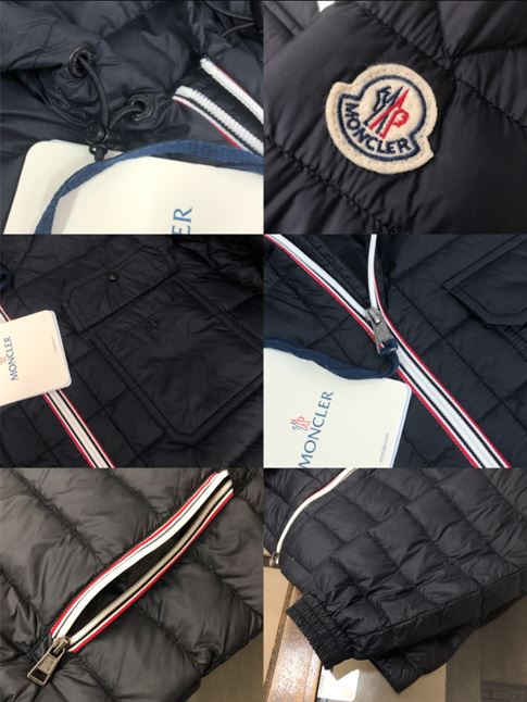MONCLER BLACK PUFFER HOODED JACKET – MC071