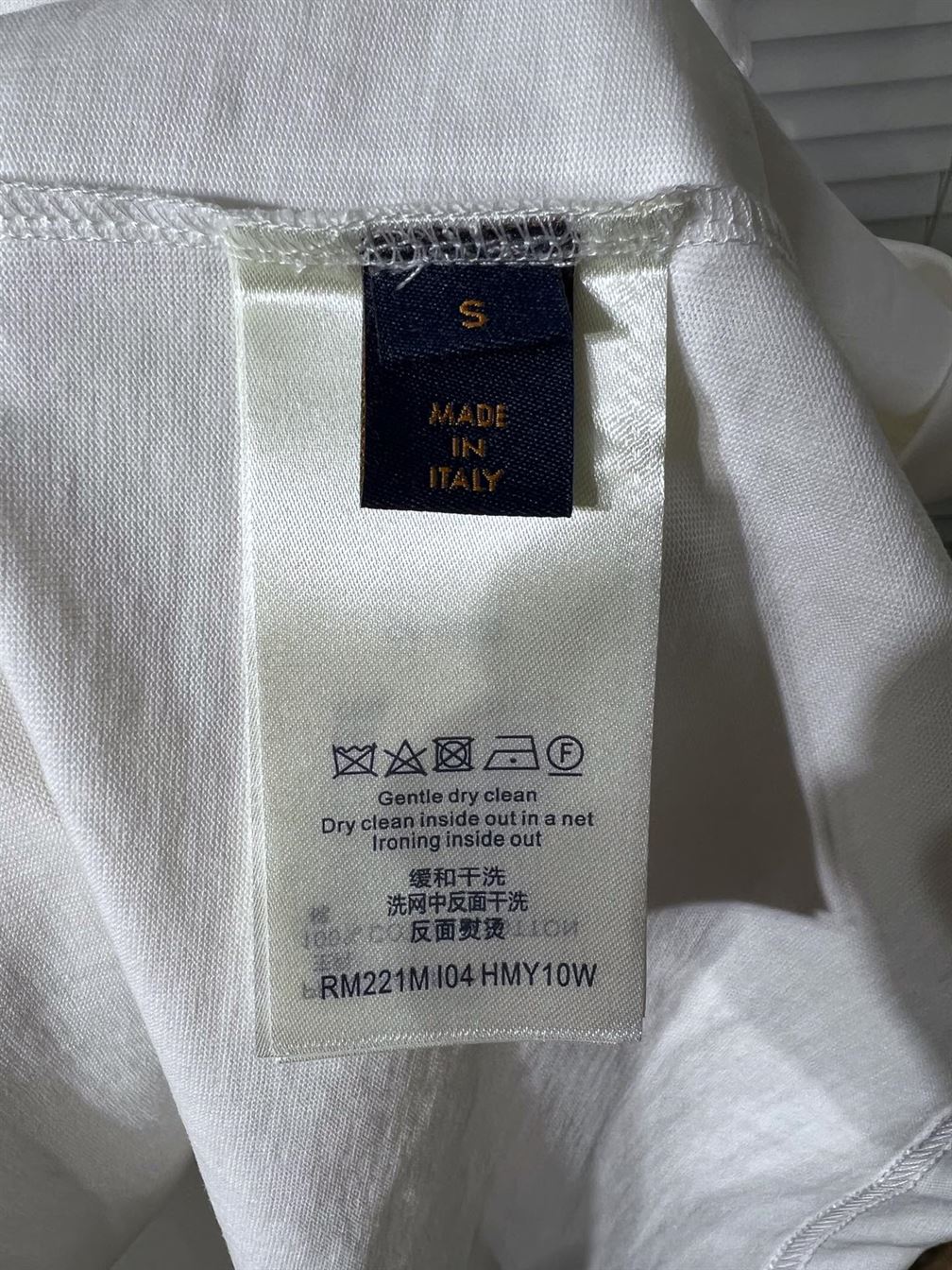 LOUIS VUITTON PRINTED FLOWER DROP SHOULDERS TEE – LVTS008