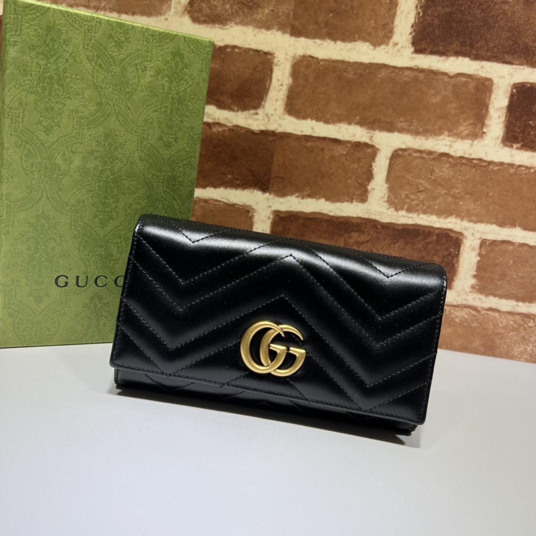 GUCCI GG MARMONT CONTINENTAL WALLET – WLG043