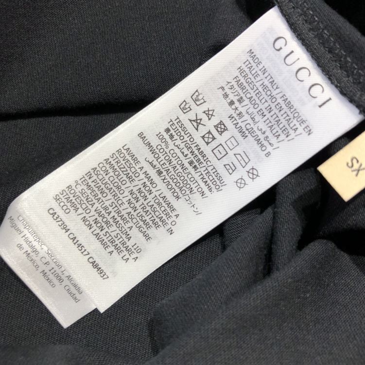 GUCCI ROUND GG PRINT COTTON T-SHIRT – GGS039