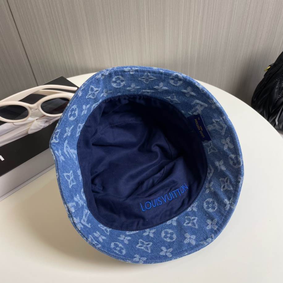 Louis Vuitton Monogram Blue Hats – LVC005