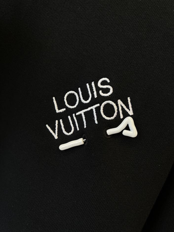 LOUIS VUITTON SIGNATURE HOODIE WITH EMBROIDERY – LVH041