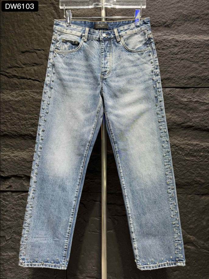 Amiri Denim Trousers Blue Jeans – AMIJ004