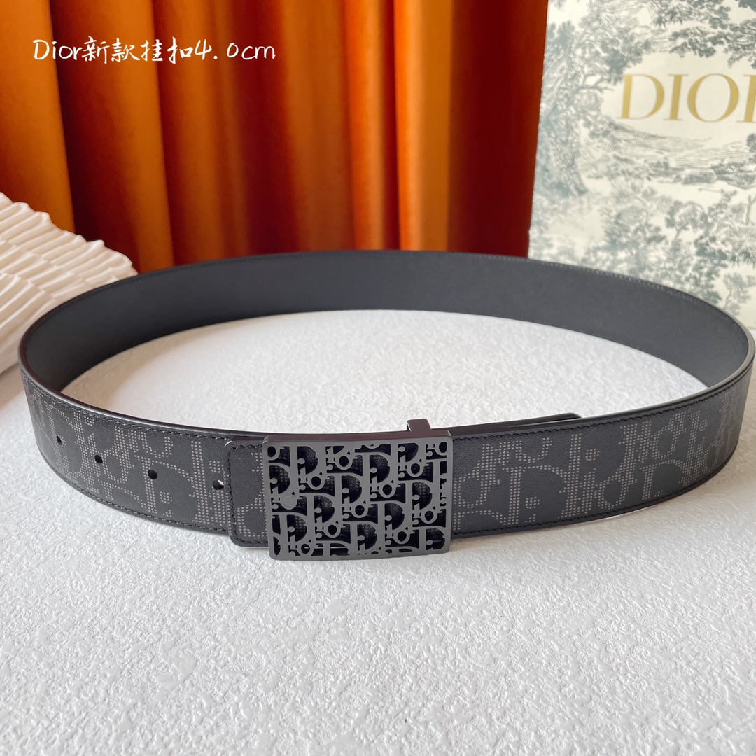 DIOR Belt Printed Genuine Leather – DB017