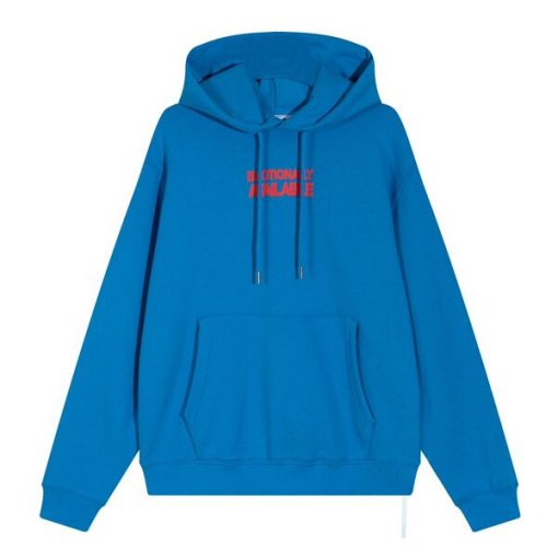 OFF-WHITE EMOTION ARROW SKATE HOODIE – OS010