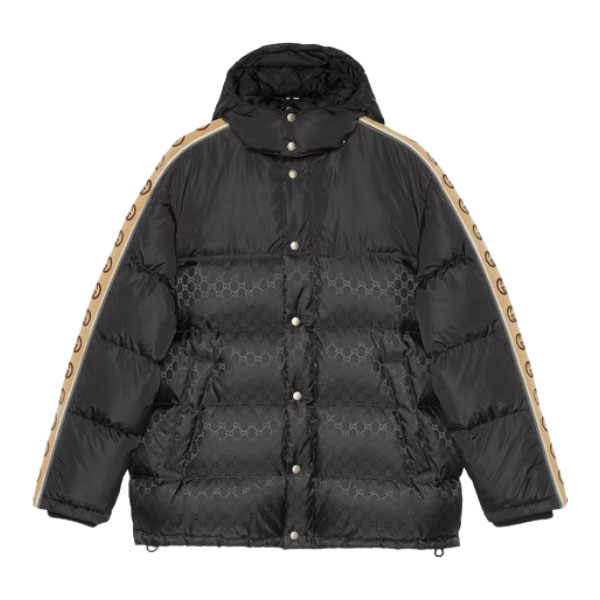 GUCCI GG JACQUARD NYLON PADDED COAT – GCJ007