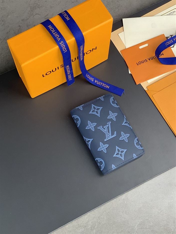 LOUIS VUITTON POCKET ORGANIZER BLUE – WLV025