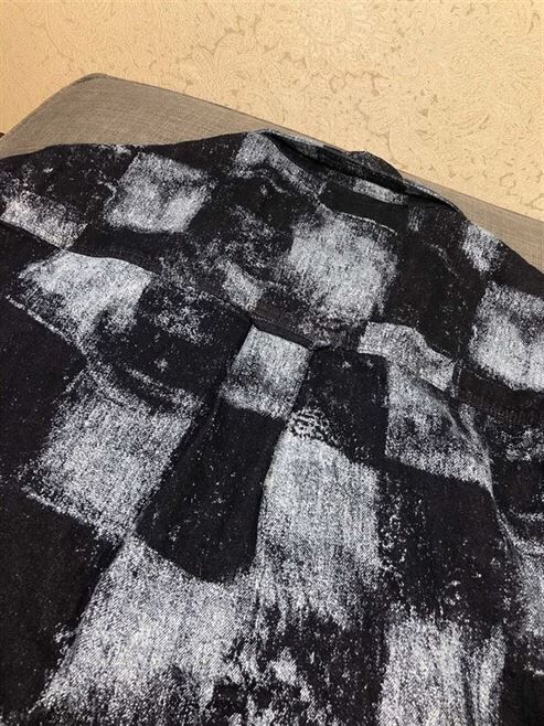 LOUIS VUITTON DAMIER SALT PRINT SHORT SLEEVE SHIRT – LVTS060