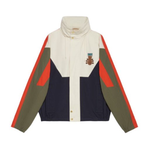 GUCCI PINEAPPLE COTTON NYLON JACKET – GCJ045