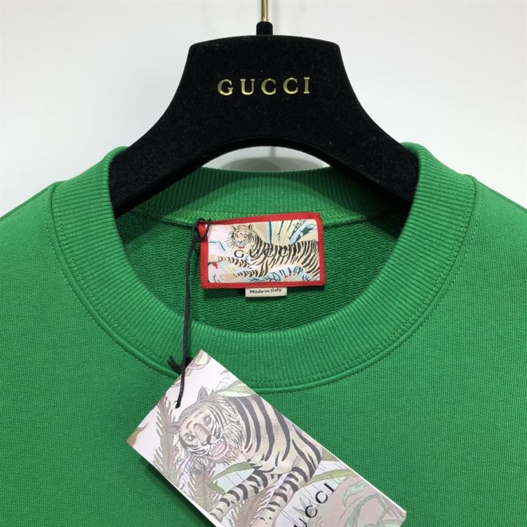 GUCCI TIGER YEAR 2022 SWEATSHIRT IN GREEN – GCK002