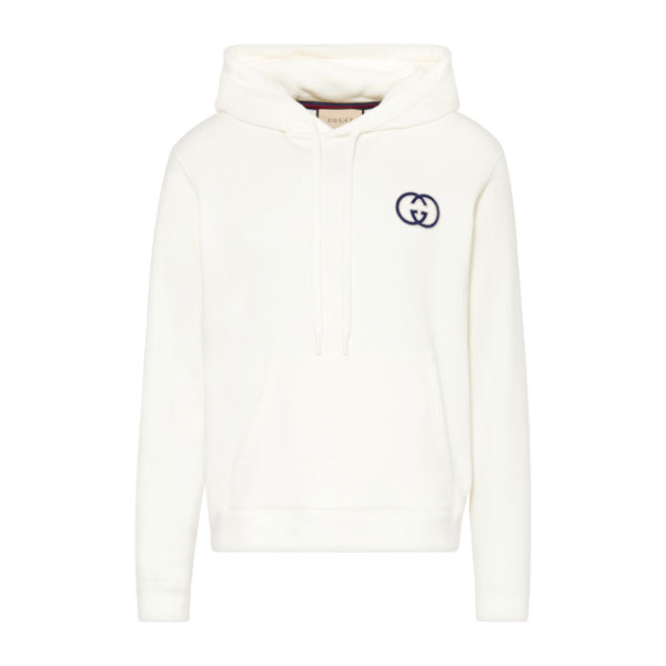 GUCCI COTTON JERSEY HOODED SWEATSHIRT – GCK020