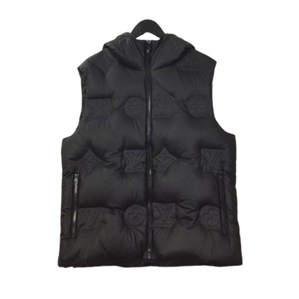 Louis Vuitton Vesta Diferite Culori Black Coat – LVC050