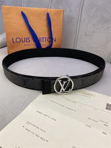 LOUIS VUITTON REVERSIBLE BELT CIRCLE – LBE068