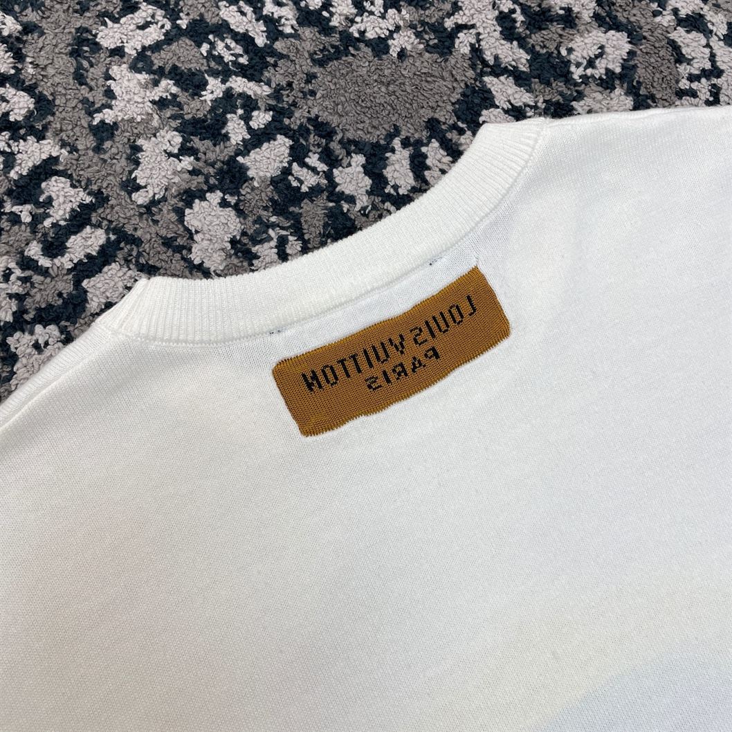 LOUIS VUITTON GRAPHIC SHORT-SLEEVED CREWNECK – LVTS061