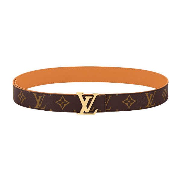LOUIS VUITTON LV INITIALES 30MM REVERSIBLE BELT MONOGAM – LBE085