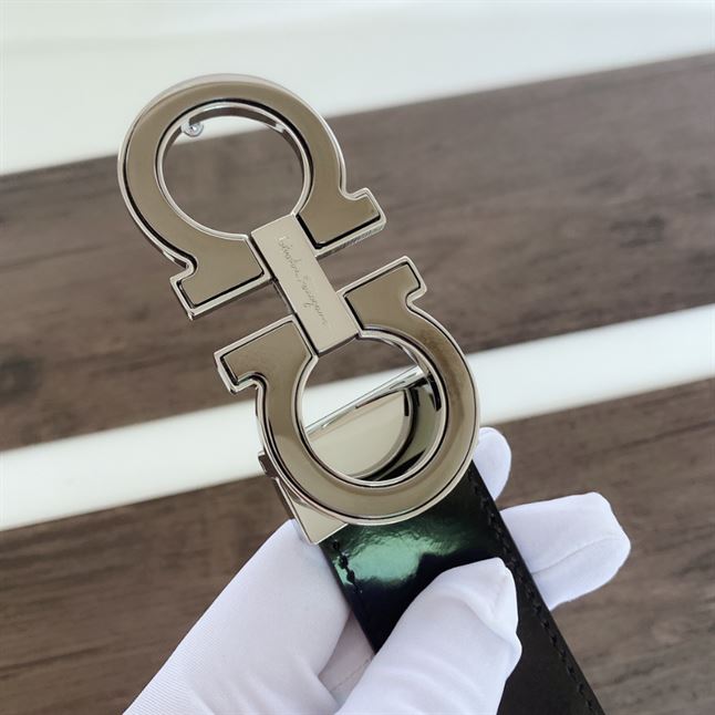 FERRAGAMO REVERSIBLE AND ADJUSTABLE GANCINI BELT – FB003