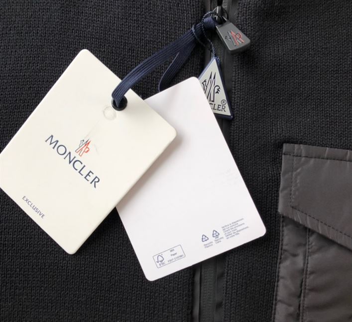 MONCLER HOODED WOOL CARDIGAN – MC041