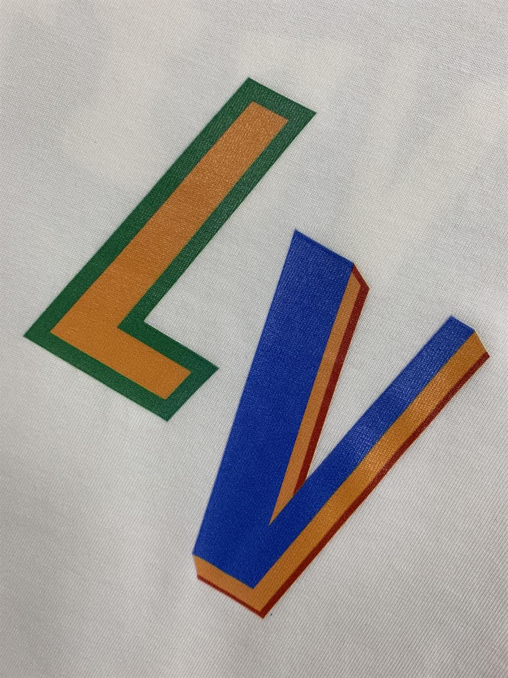 LOUIS VUITTON LV X NBA FRONT-AND-BACK LETTERS PRINT T-SHIRT – LVTS020