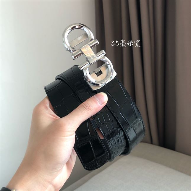 FERRAGAMO REVERSIBLE AND ADJUSTABLE GANCINI BELT – FB004