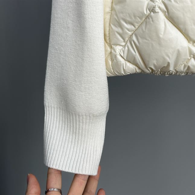 MONCLER DOWN PUFFER WOOL CARDIGAN – MC032