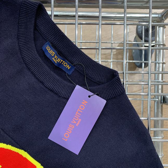 LOUIS VUITTON X NIGO HEART LOGO SWEATERS – LH061