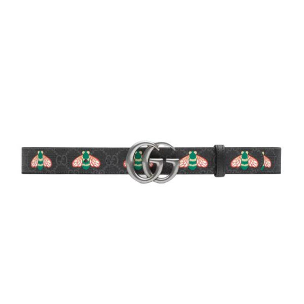 GUCCI GG MARMONT THIN BELT WITH BEES – GB033