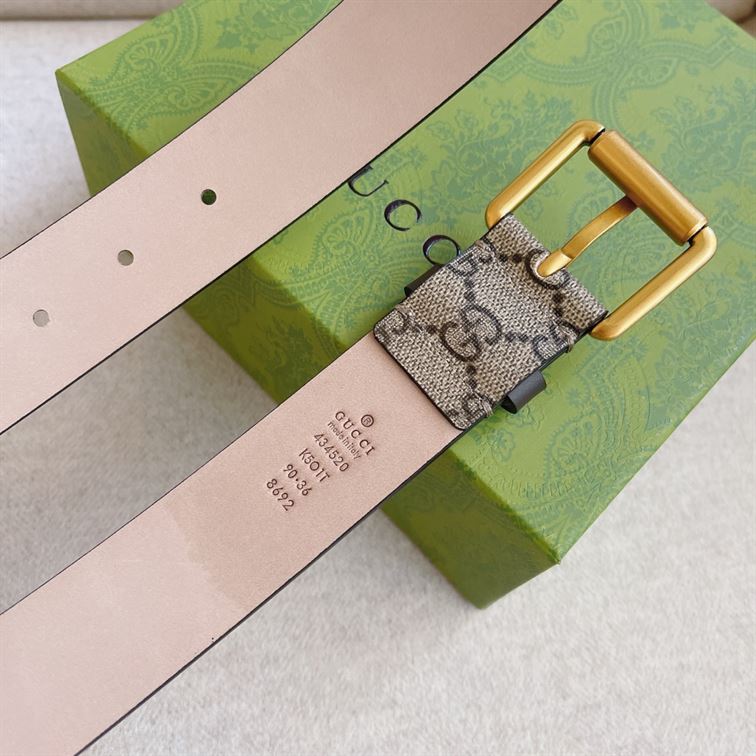 GUCCI GG SUPREME BELT WITH KINGSNAKE PRINT – GB034