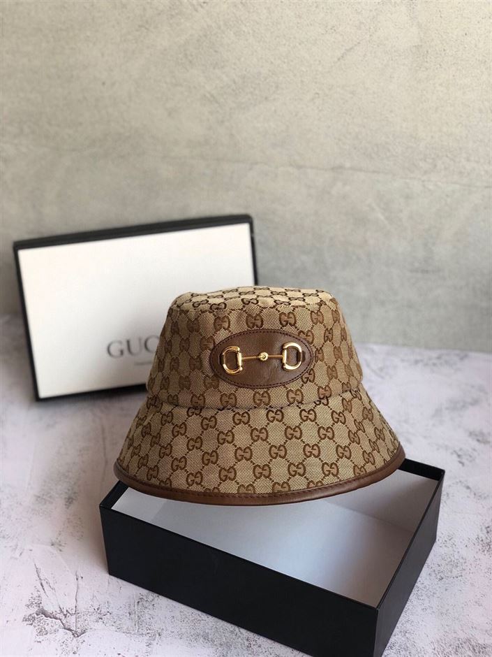 GUCCI GG CANVAS BUCKET HAT – GH095