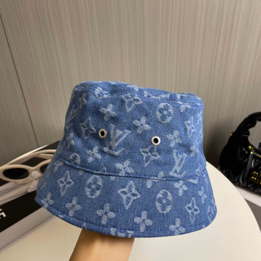Louis Vuitton Monogram Blue Hats – LVC005