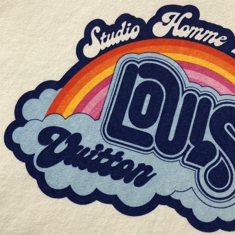 LOUIS VUITTON RAINBOW PRINTED T-SHIRT – LVTS036