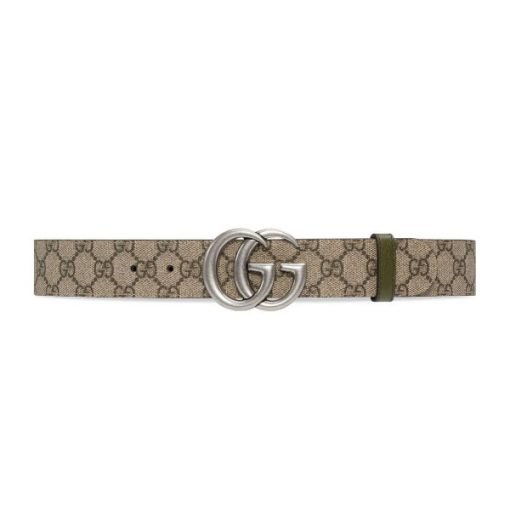 GUCCI GG MARMONT REVERSIBLE BELT IN BEIGE – GB030