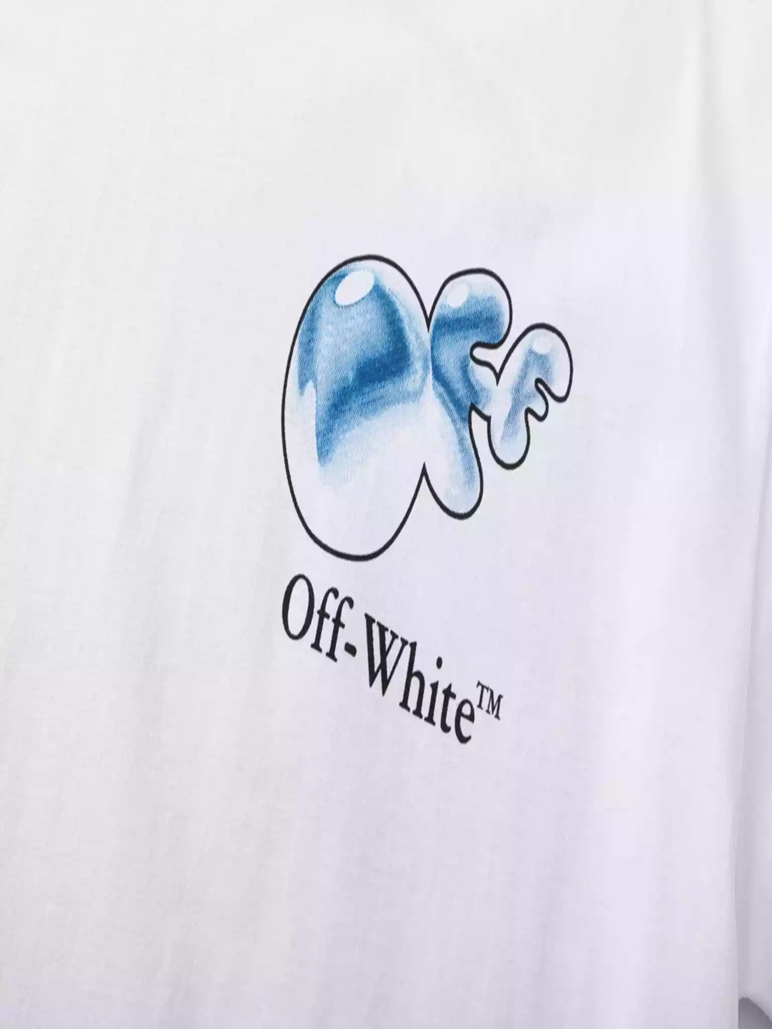 Off-White Bubble Fff T-shirt In White – OWS023