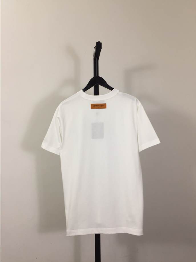 Louis Vuitton Flower Logo Shirt White – LVTS082