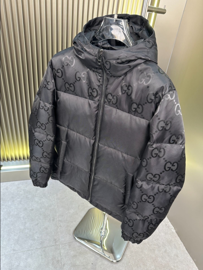 GUCCI Black Hooded Jacket – GCJ053