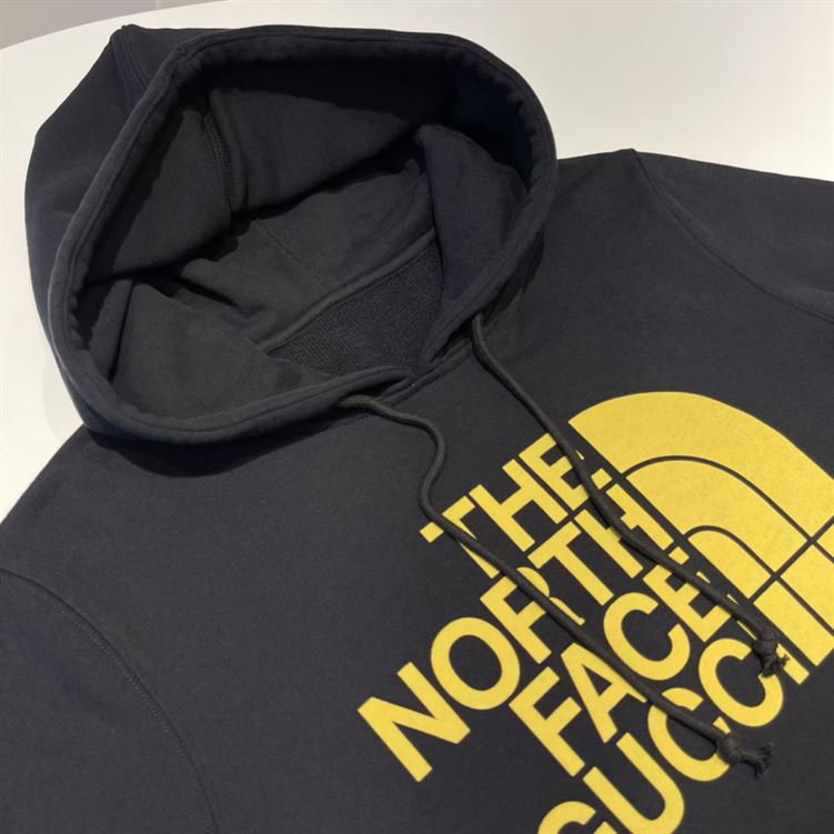 THE NORTH  FACE X GUCCI WEB PRINT COTTON SWEATSHIRT – GCK003
