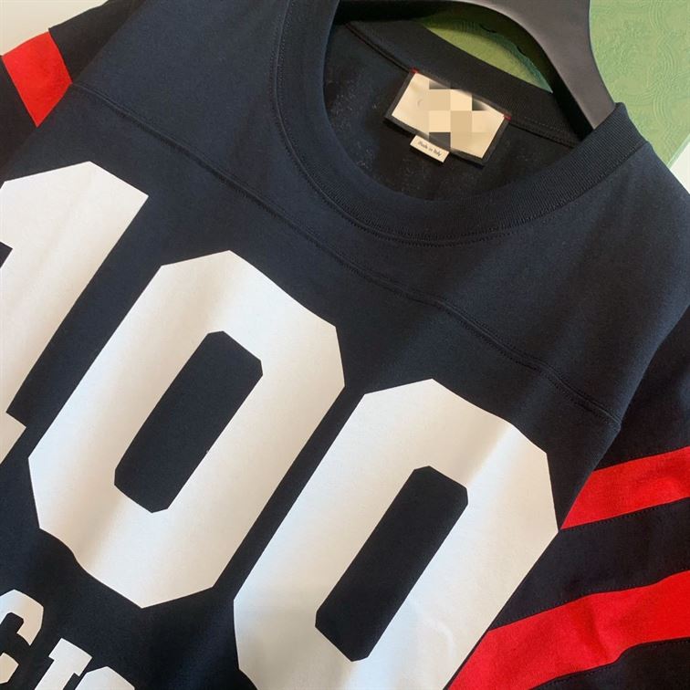 GUCCI 100 COTTON T-SHIRT IN BLACK – GGS033