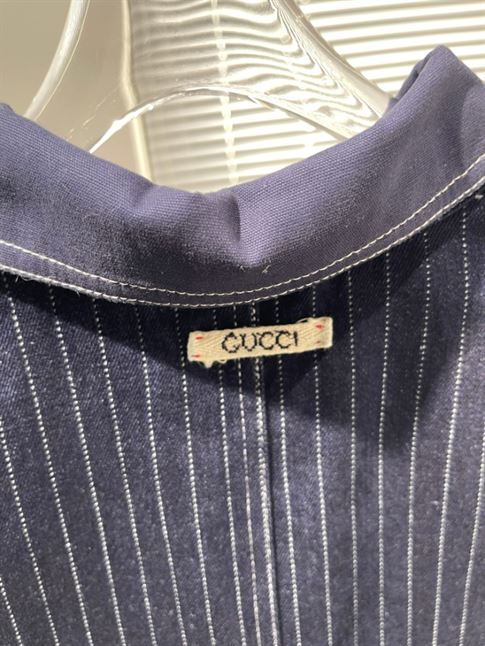 GUCCI PINSTRIPE DENIM JACKET – GCJ042