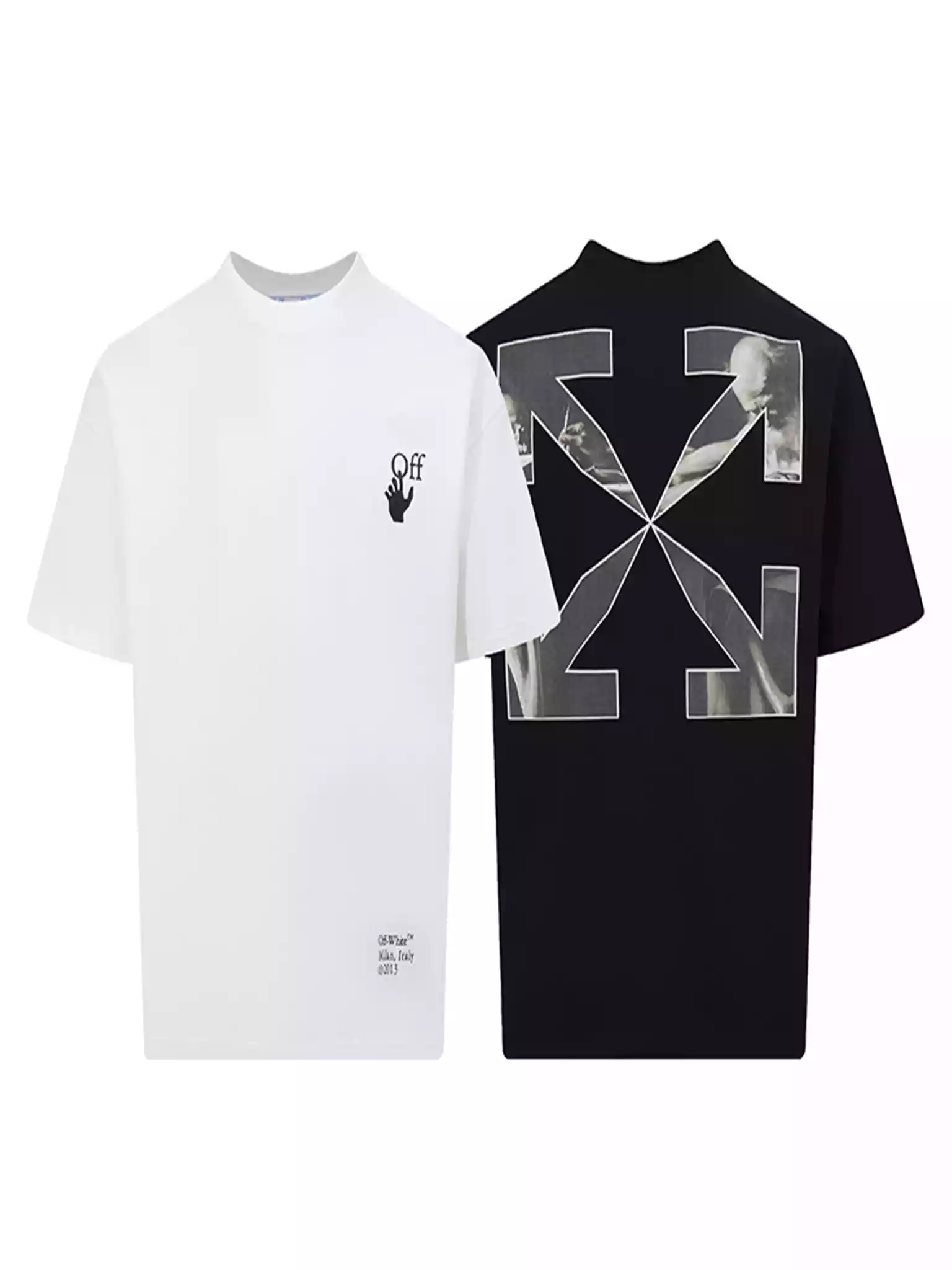 BLACK CARAVAGGIO PAINTING S/S T-SHIRT – OWS016