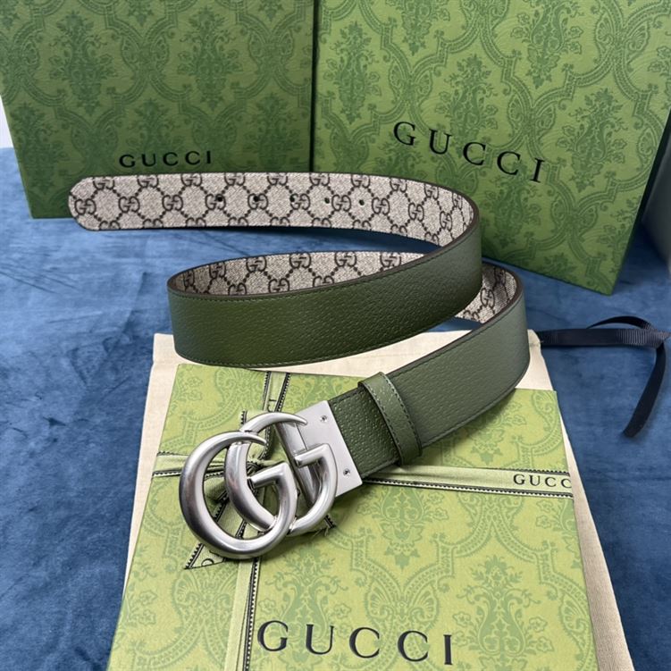GUCCI GG MARMONT REVERSIBLE BELT IN BEIGE – GB030