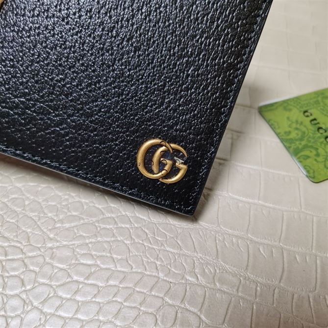 GUCCI GG MARMONT LEATHER BI-FOLD WALLET – WLG006