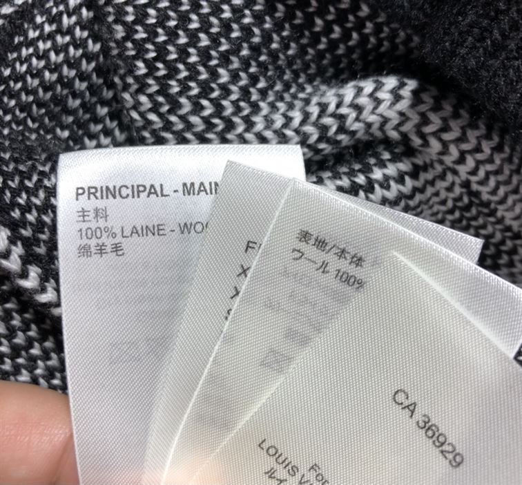 LOUIS VUITTON THISTLE JACQUARD CARDIGAN – LVH049