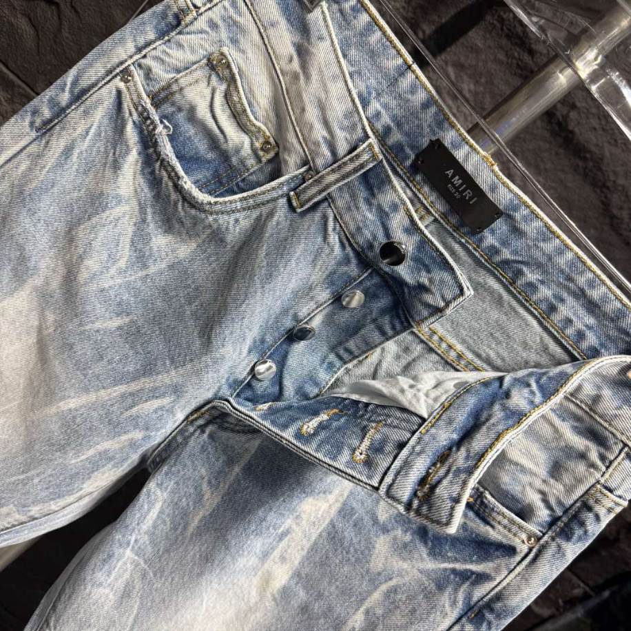 Amiri White Blue Jeans – AMIJ038