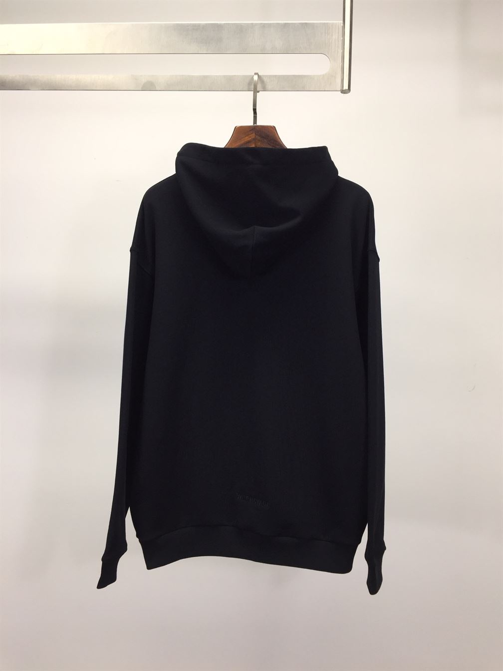 BALENCIAGA MEN SIMPSONS TM AND 20TH TELEVISION HOODIE WIDE FIT IN BLACK – BH014