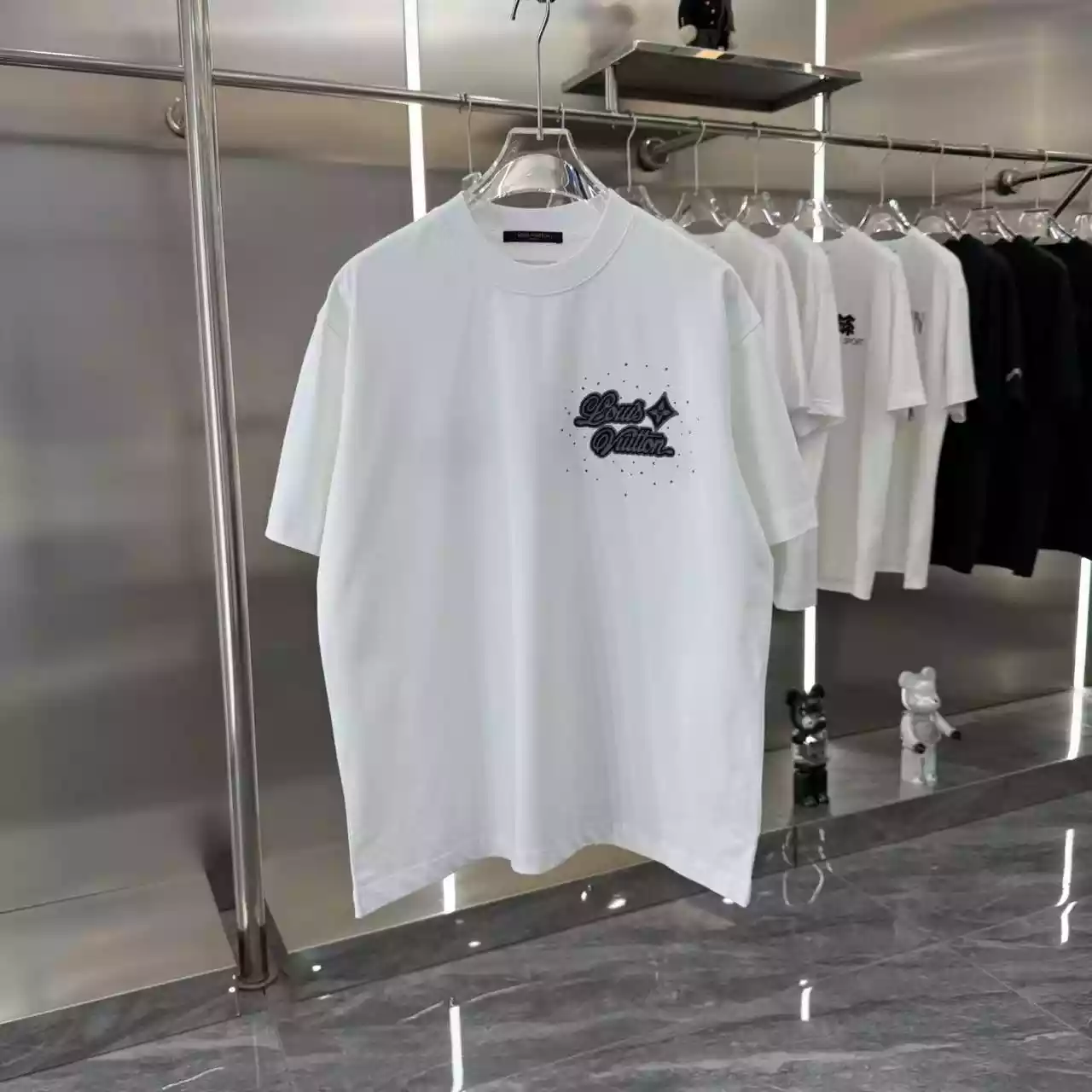 LV Premium Short Sleeve T-shirt In White – LVTS088