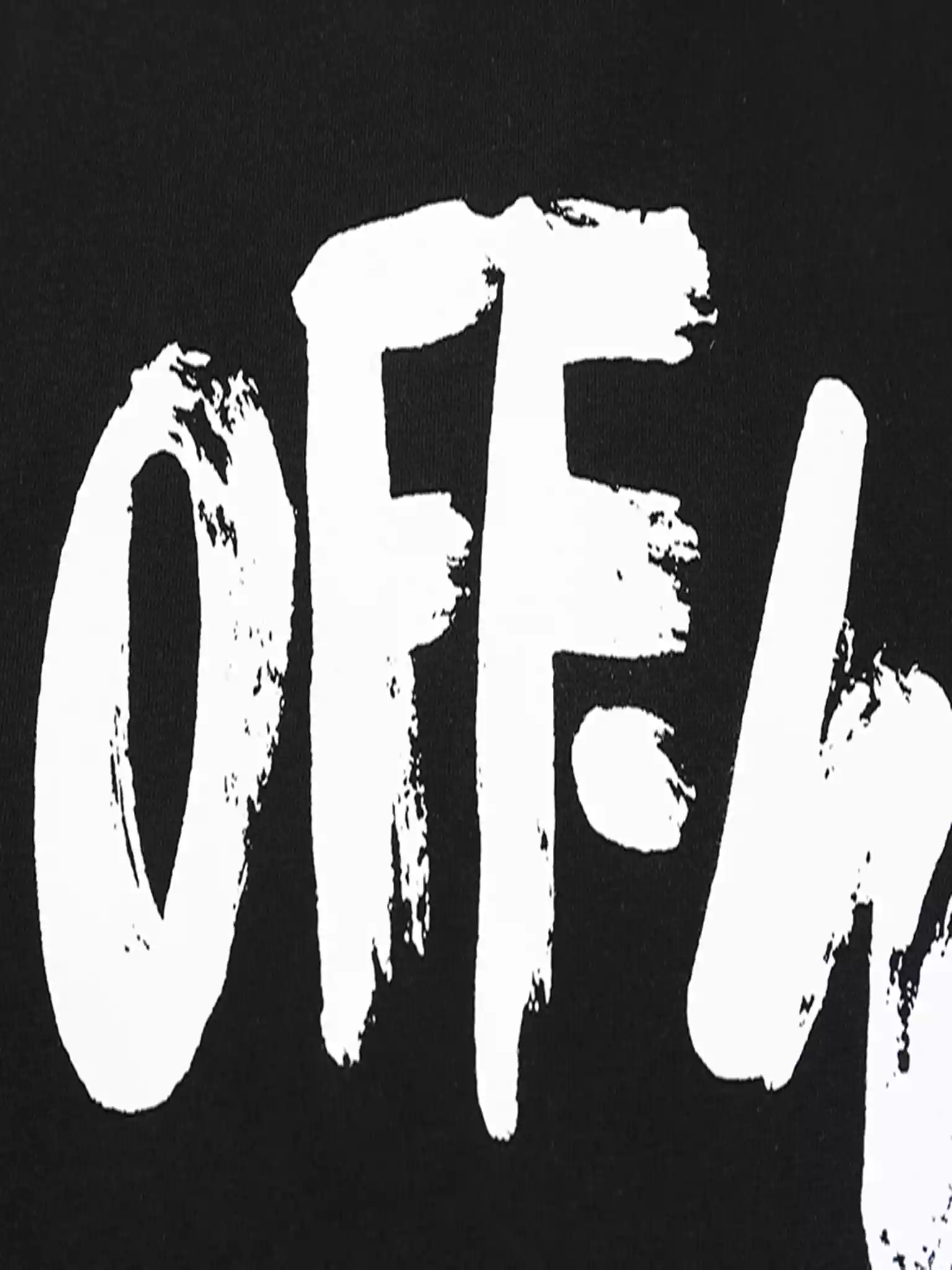 PAINT SCRIPT OVER SKATE S/S TEE IN BLACK – OWS019