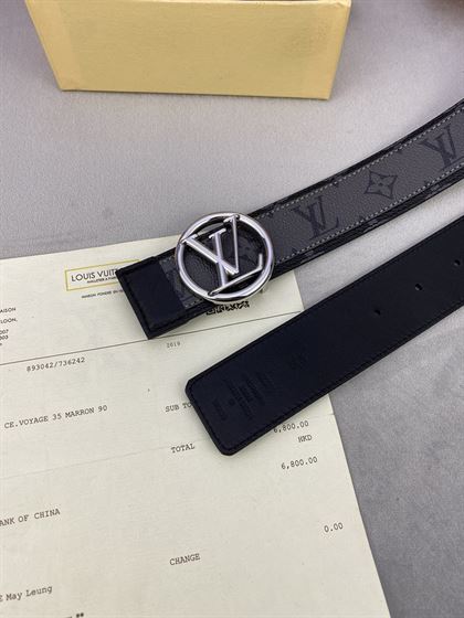 LOUIS VUITTON REVERSIBLE BELT CIRCLE – LBE068