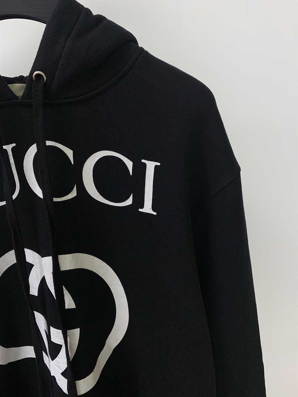 GUCCI HOODED SWEATSHIRT WITH INTERLOCKING G – GCK007