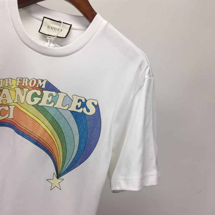 GUCCI SOUVENIR FROM LOS ANGELES PRINT T-SHIRT – GGS020